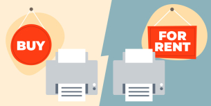 Renting a printer vs. buying a new one &ndash; which is more cost-effective for a business?